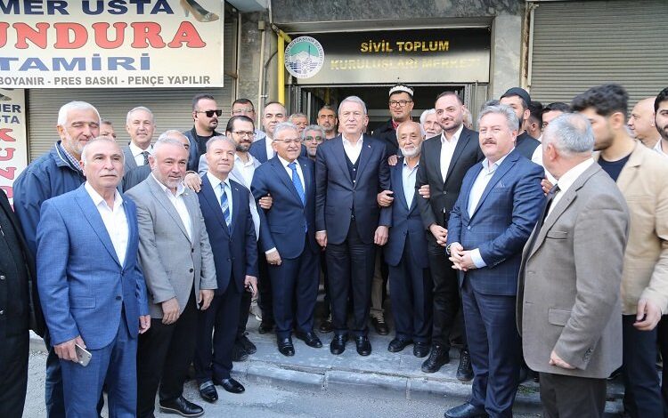 Kayseri dinamikleri STK’larla bayramlaştı Kayseri dinamikleri STK’larla bayramlaştı