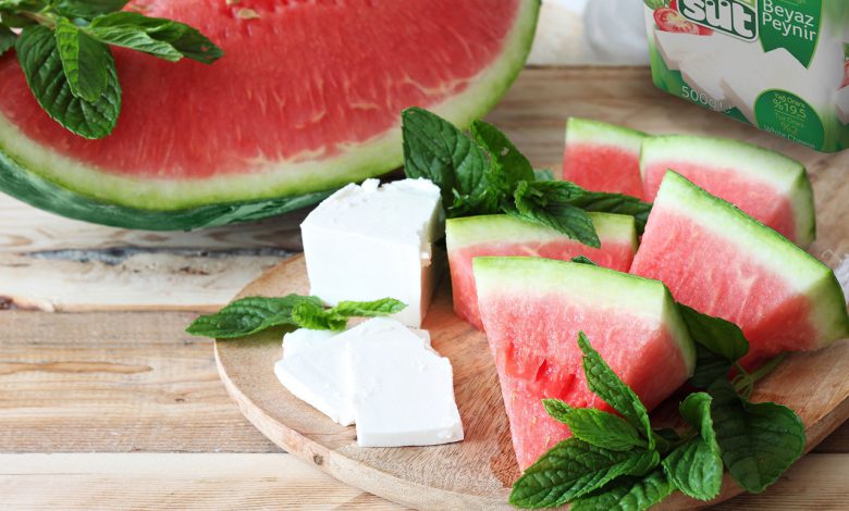Yazın lezzet ikilisi: Karpuz-beyaz peynir