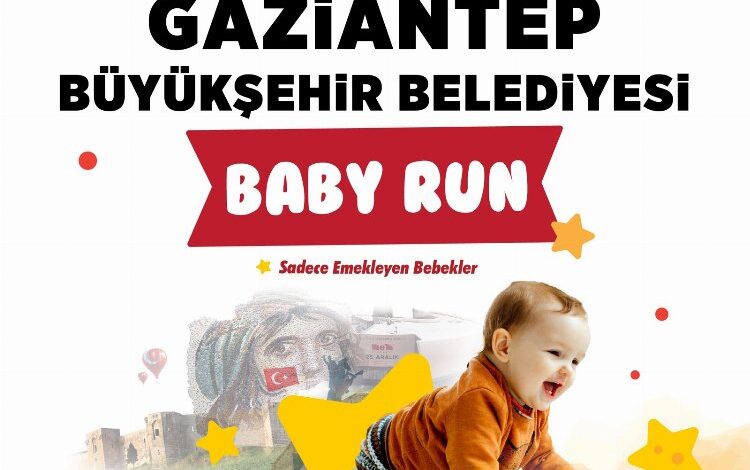 Gaziantep’te Baby Run’a geri sayım