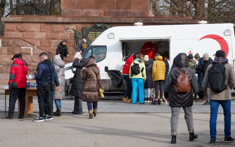 Kızılay’dan Ukrayna’ya beslenme desteği Kızılay’dan Ukrayna’ya beslenme desteği