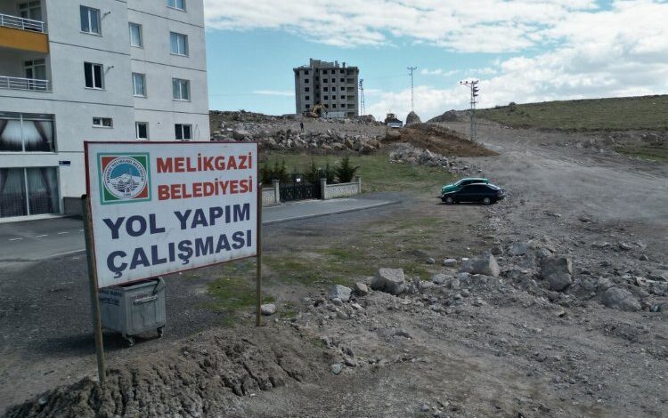 Kayseri Şirintepe’ye yeni yol çalışması