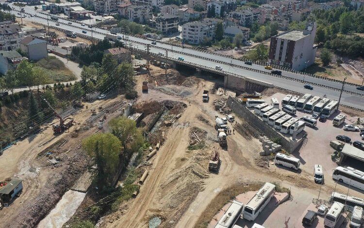 Kaşkaldere Kavşağı’nda yoğun çalışma Kaşkaldere Kavşağı’nda yoğun çalışma