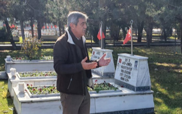 Kazım Yücel şehitleri unutmadı