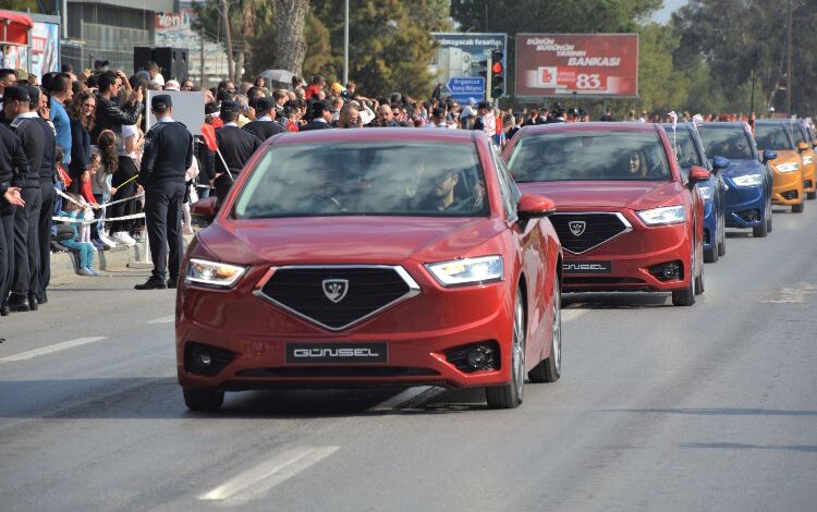 KKTC’nin ‘milli’si kortejde yer aldı