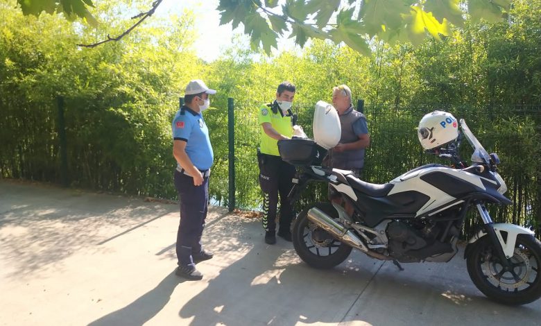 Sekapark’ta motosiklet kullanımına takip Sekapark’ta motosiklet kullanımına takip