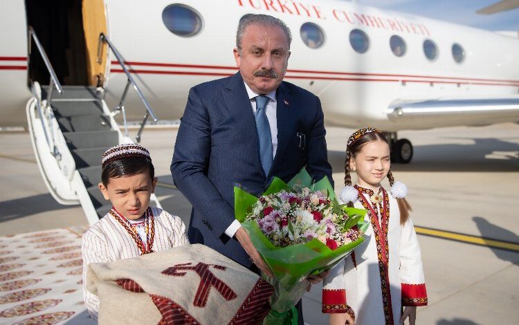 TBMM Başkanı Türkmenistan’da