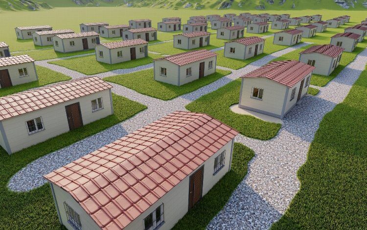 Malatya’da 310 geçici konutun çalışmaları sürüyor