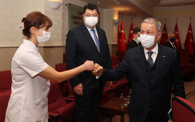 MSB’nin sağlık personeliyle buluştu MSB’nin sağlık personeliyle buluştu