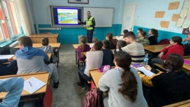 Edirne İpsala’da öğrencilere trafik eğitimi