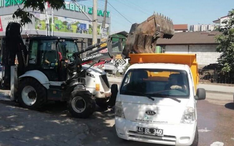 Kocaeli İzmit’te 300 ton atığa bertaraf