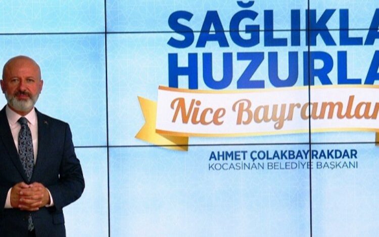 Ahmet Çolakbayrakdar’dan bayram mesajı Ahmet Çolakbayrakdar’dan bayram mesajı
