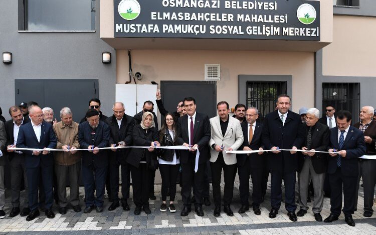 Bursa Osmangazi’den Elmasbahçeler’e örnek hizmet Bursa Osmangazi’den Elmasbahçeler’e örnek hizmet