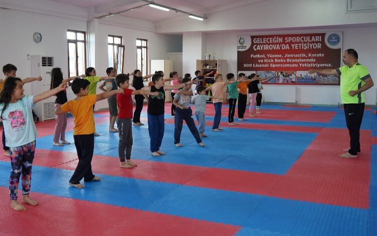 Çayırova’da spor dolu yaz Çayırova’da spor dolu yaz