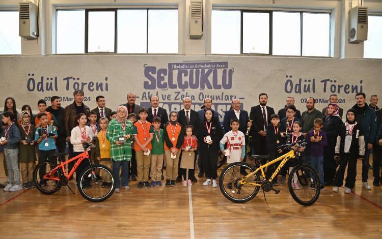 Akıl, zeka oyunları ödülleri sahiplerini buldu