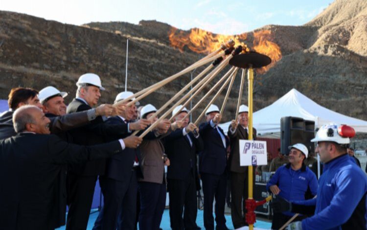 Erzurum Uzundere doğal gaza kavuştu