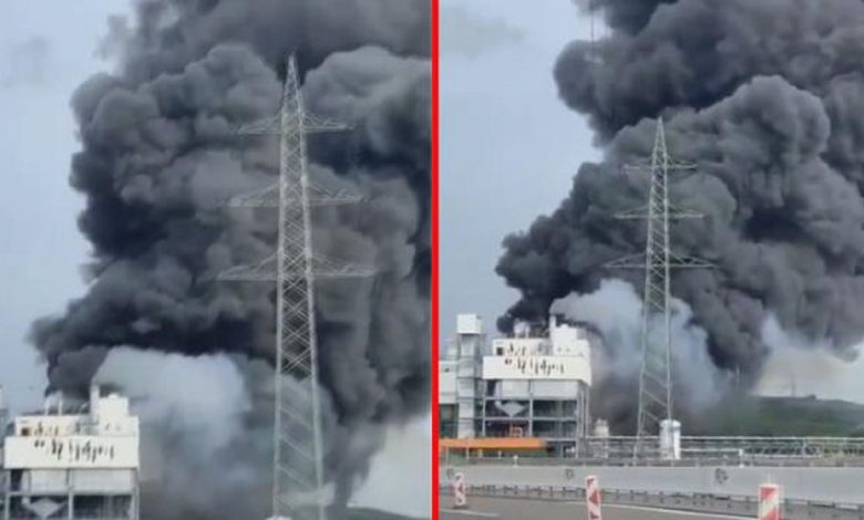 Almanya’da korkutan patlama