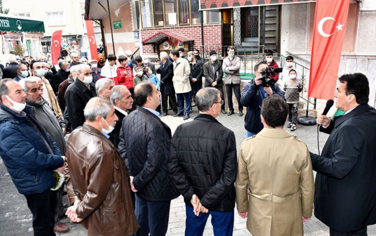 Bursa’da Atıcılar Veysel Karani Camii’ne yeni çehre