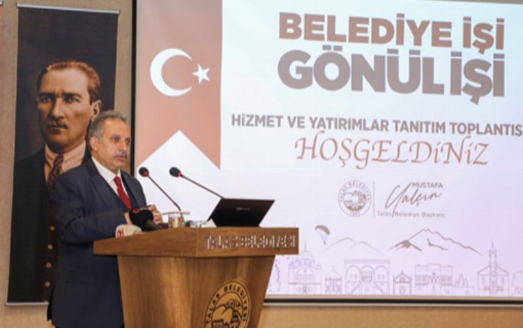 Kayseri Talas’ta 2021 yatırımları anlatıldı