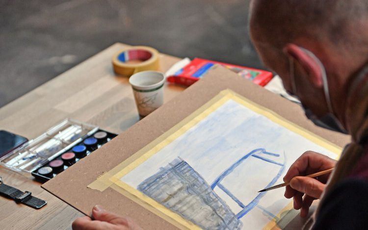 Bursa Osmangazi’de eskizler ‘feth’etti