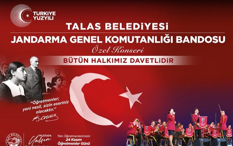 Jandarma Bandosu Kayseri Talas’a geliyor Jandarma Bandosu Kayseri Talas’a geliyor