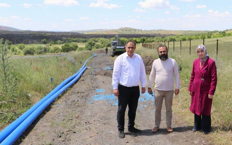 Manisa Kula’da yeni içme suyu terfi hattı