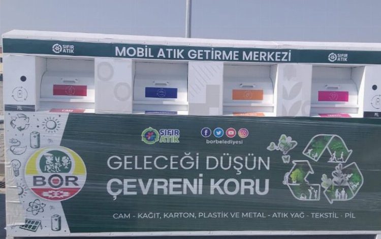 Niğde Bor Belediyesi sıfır atık seferberliği başlattı Niğde Bor Belediyesi sıfır atık seferberliği başlattı