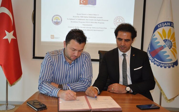 Keşan TSO ve Milli Eğitim arasında işbirliği protokolü Keşan TSO ve Milli Eğitim arasında işbirliği protokolü