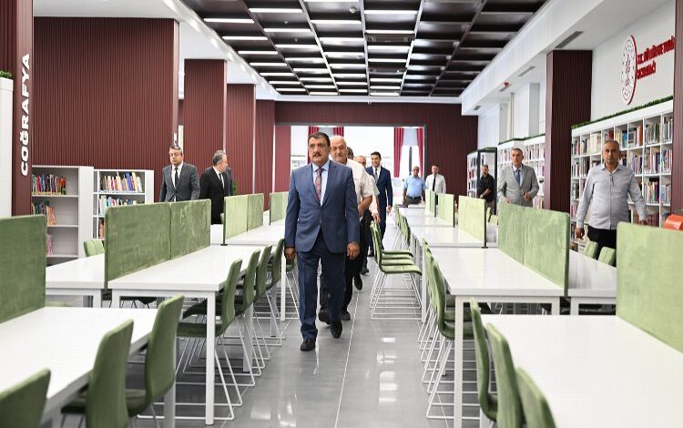 Malatya’ya yakışır kütüphane Malatya’ya yakışır kütüphane