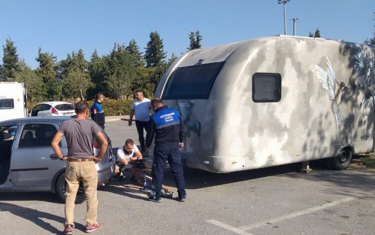 İnciraltı Kent Ormanı’ndaki karavanlar kaldırıldı İnciraltı Kent Ormanı’ndaki karavanlar kaldırıldı