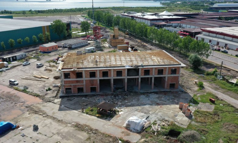 Kocaeli İtfaiyesi’nde yeni bina çalışmaları sürüyor Kocaeli İtfaiyesi’nde yeni bina çalışmaları sürüyor