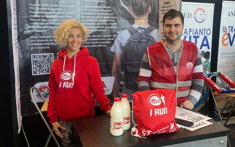 ‘Eker I Run’ birincileri Roma’da afetzedeler için koşacak ‘Eker I Run’ birincileri Roma’da afetzedeler için koşacak