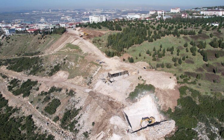 Dilovası’nda viyadüğün ayaklarına başlandı