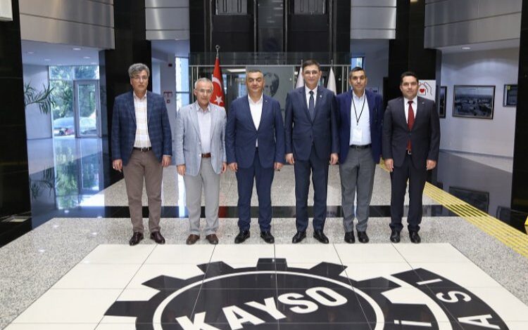 Gaziantepli iş insanlarından KAYSO’ya ziyaret Gaziantepli iş insanlarından KAYSO’ya ziyaret