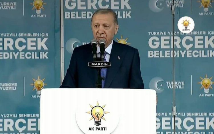 Cumhurbaşkanı Erdoğan Mardin’den İsrail’e seslendi Cumhurbaşkanı Erdoğan Mardin’den İsrail’e seslendi