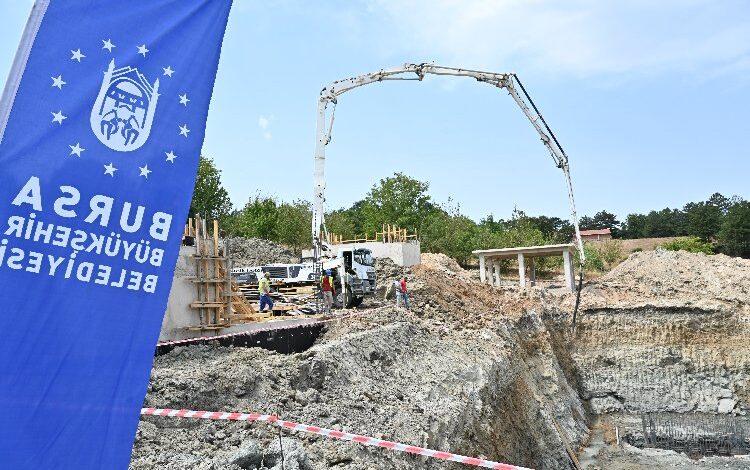 Bursa Keles’in altyapısına dev tesis Bursa Keles’in altyapısına dev tesis