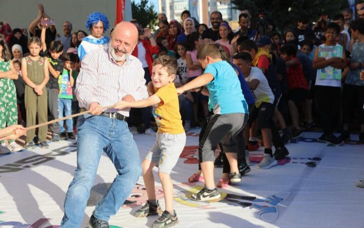 Kayseri Kocasinan’da nostaljik oyun şenliği