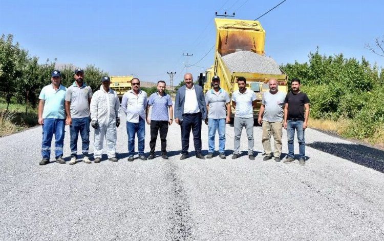 Malatya Doğanşehir’de asfalt sevinci