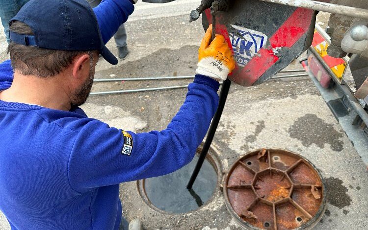 Su taşkınına KOSKİ’den müdahale