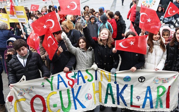 Bursa Nilüfer’de söz çocukların