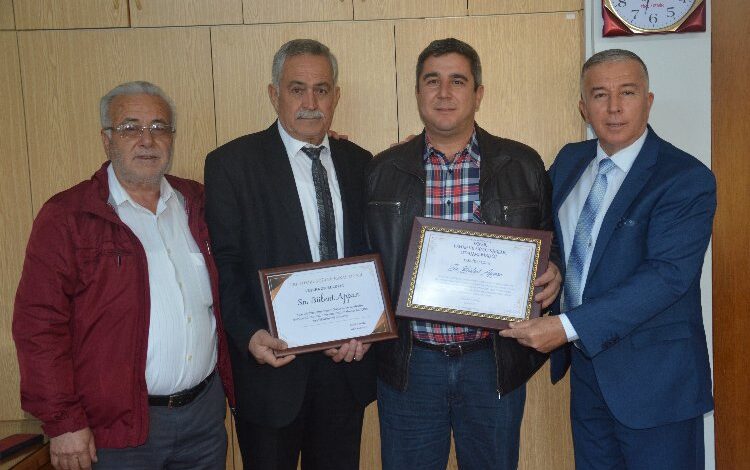 İzmir Tire’de örnek şoför ödüllendirildi