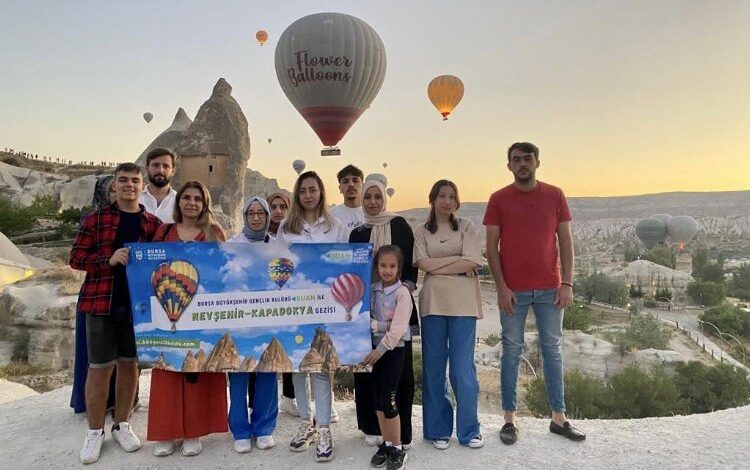 Bursa Gençlik Kulübü’nden Kapadokya gezisi