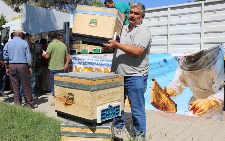 Arıcılara kovan desteği