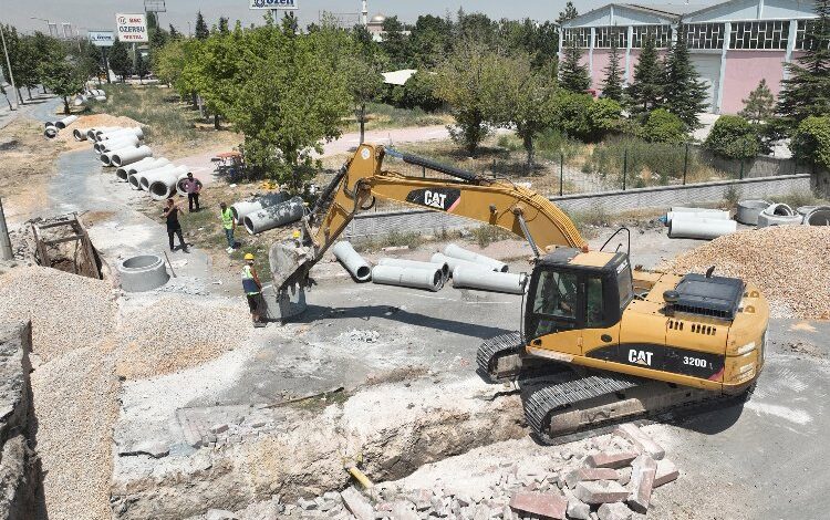 8 ayda Konya’nın altyapısına 162 kilometrelik şebeke