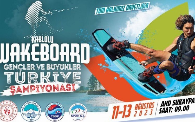 Kayseri Büyükşehir’den Wakeboard şampiyonası