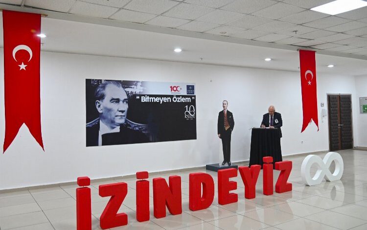 Karabağlar’dan Ata’ya saygı duruşu Karabağlar’dan Ata’ya saygı duruşu