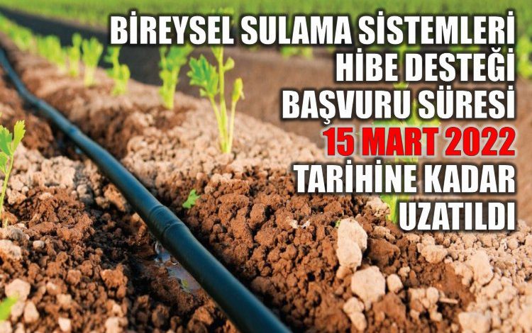 Hibe desteği başvuru süresi uzatıldı