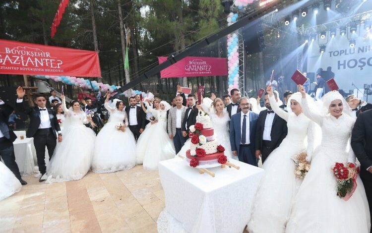 Gaziantep’te toplu nikah hazırlığı