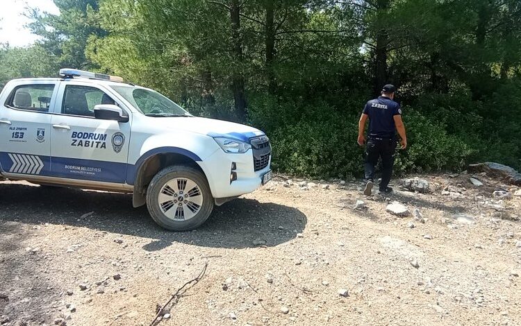 Bodrum’da yangına karşı itfaiye hazırlandı