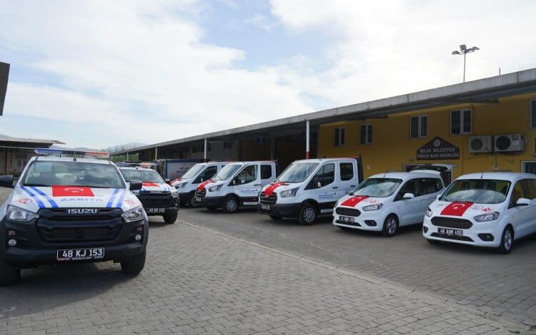 Milas araç filosunu güçlendirdi Milas araç filosunu güçlendirdi