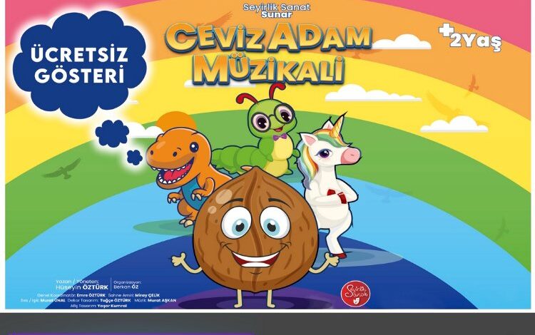 Ceviz Adam müzikalinde bilet dağıtımı sürüyor Ceviz Adam müzikalinde bilet dağıtımı sürüyor